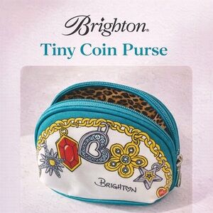 Brighton Kids' Teal Charm Coin Purse